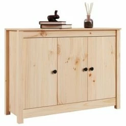 VidaXL Buffet 100x35x74 cm Bois massif de pin -Buffets & bahuts Soldes image 5 814559
