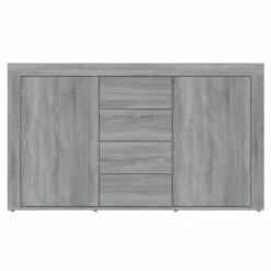 VidaXL Buffet Sonoma gris 120x36x69 cm Bois d'ingénierie -Buffets & bahuts Soldes image 5 815493