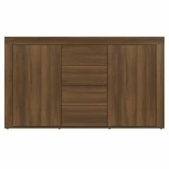 VidaXL Buffet Chêne marron 120x36x69 cm Bois d'ingénierie 10 VidaXL Buffet Chêne marron 120x36x69 cm Bois d'ingénierie -Buffets & bahuts Soldes image 5 815494