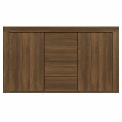 VidaXL Buffet Chêne marron 120x36x69 cm Bois d'ingénierie 5 VidaXL Buffet Chêne marron 120x36x69 cm Bois d'ingénierie – Image 5