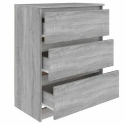 VidaXL Buffet Sonoma gris 60x35x76 cm Bois d'ingénierie -Buffets & bahuts Soldes image 5 815511
