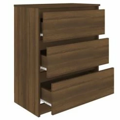 VidaXL Buffet Chêne marron 60x35x76 cm Bois d'ingénierie 10 VidaXL Buffet Chêne marron 60x35x76 cm Bois d'ingénierie -Buffets & bahuts Soldes image 5 815512