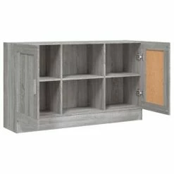 VidaXL Buffet Sonoma gris 120x30,5x70 cm Bois d'ingénierie -Buffets & bahuts Soldes image 5 815625