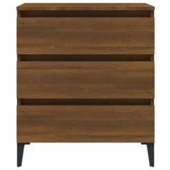 VidaXL Buffet Chêne marron 60x35x69 cm Bois d'ingénierie 10 VidaXL Buffet Chêne marron 60x35x69 cm Bois d'ingénierie -Buffets & bahuts Soldes image 5 815809