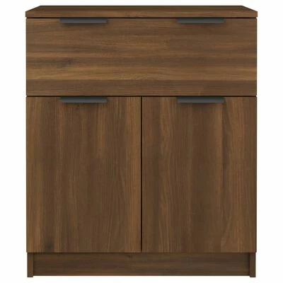VidaXL Buffet Chêne marron 60x30x70 cm Bois d'ingénierie 5 VidaXL Buffet Chêne marron 60x30x70 cm Bois d'ingénierie – Image 5