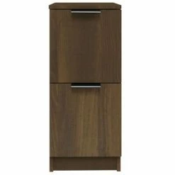 VidaXL Buffet Chêne marron 30x30x70 cm Bois d'ingénierie 10 VidaXL Buffet Chêne marron 30x30x70 cm Bois d'ingénierie -Buffets & bahuts Soldes image 5 817022