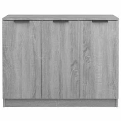 VidaXL Buffet Sonoma gris 90,5x30x70 cm Bois d'ingénierie -Buffets & bahuts Soldes image 5 817025