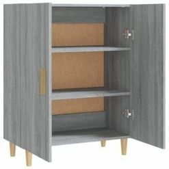 VidaXL Buffet Sonoma gris 70x34x90 cm Bois d'ingénierie -Buffets & bahuts Soldes image 5 817328