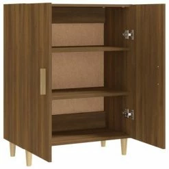 VidaXL Buffet Chêne marron 70x34x90 cm Bois d'ingénierie 10 VidaXL Buffet Chêne marron 70x34x90 cm Bois d'ingénierie -Buffets & bahuts Soldes image 5 817329