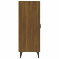 VidaXL Buffet Chêne marron 70x34x90 cm Bois d'ingénierie -Buffets & bahuts Soldes image 5 817332