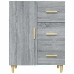 VidaXL Buffet Sonoma gris 69,5x34x90 cm Bois d'ingénierie 10 VidaXL Buffet Sonoma gris 69,5x34x90 cm Bois d'ingénierie -Buffets & bahuts Soldes image 5 817352