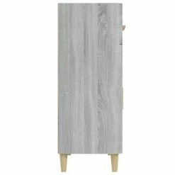 VidaXL Buffet Sonoma gris 69,5x34x89 cm Bois d'ingénierie -Buffets & bahuts Soldes image 5 817358