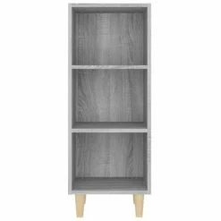 VidaXL Buffet Sonoma gris 34,5x32,5x90 cm Bois d'ingénierie -Buffets & bahuts Soldes image 5 817421