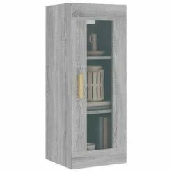 VidaXL Armoire murale suspendue Sonoma gris 34,5x34x90 cm -Buffets & bahuts Soldes image 5 817445