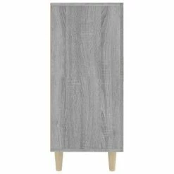 VidaXL Buffet Sonoma gris 90x34x80 cm Bois d'ingénierie -Buffets & bahuts Soldes image 5 817460