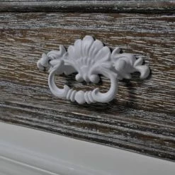 VidaXL Armoire 2 portes et 1 tiroir Blanc Bois 11 VidaXL Armoire 2 portes et 1 tiroir Blanc Bois -Buffets & bahuts Soldes image 6 240403