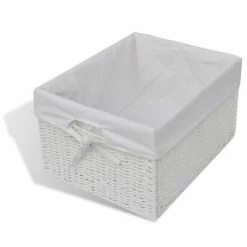VidaXL Buffet de rangement Blanc -Buffets & bahuts Soldes image 6 242432