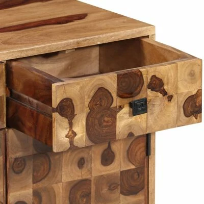 VidaXL Buffet Bois massif de Sesham 65 x 35 x 65 cm 6 VidaXL Buffet Bois massif de Sesham 65 x 35 x 65 cm – Image 6