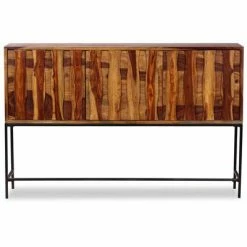VidaXL Buffet Bois massif de Sesham 120 x 30 x 80 cm -Buffets & bahuts Soldes image 6 244345