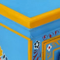 VidaXL Buffet Bois massif de manguier Peinture manuelle turquoise 11 VidaXL Buffet Bois massif de manguier Peinture manuelle turquoise -Buffets & bahuts Soldes image 6 244838