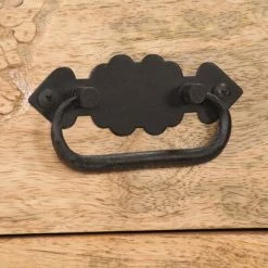 VidaXL Buffet Bois massif de manguier 115 x 30 x 80 cm -Buffets & bahuts Soldes image 6 244937