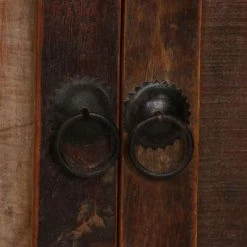 VidaXL Buffet avec étagères Bois de récupération massif 65x30x180 cm -Buffets & bahuts Soldes image 6 244944