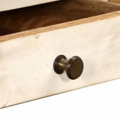 VidaXL Table console Bois de manguier Sesham massif 120x30x76 cm -Buffets & bahuts Soldes image 6 245155