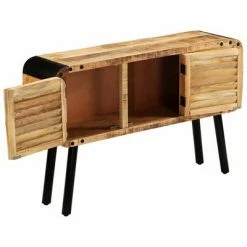 VidaXL Buffet Bois de manguier massif 120 x 30 x 76 cm 11 VidaXL Buffet Bois de manguier massif 120 x 30 x 76 cm -Buffets & bahuts Soldes image 6 245262
