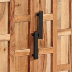 VidaXL Buffet Bois d'acacia massif 145 x 40 x 80 cm -Buffets & bahuts Soldes image 6 246134