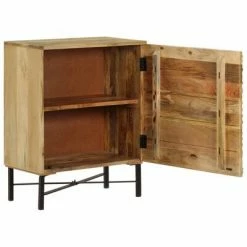 VidaXL Buffet Bois de manguier massif 60 x 35 x 75 cm -Buffets & bahuts Soldes image 6 246974
