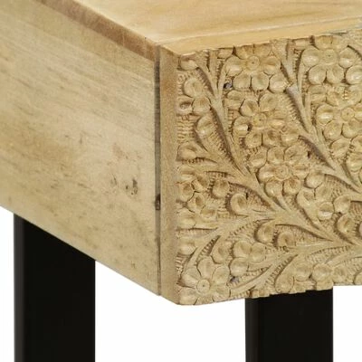 VidaXL Table console Bois de manguier massif 102 x 30 x 79 cm 6 VidaXL Table console Bois de manguier massif 102 x 30 x 79 cm – Image 6