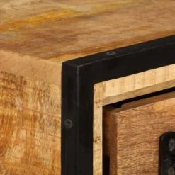 VidaXL Buffet 65 x 30 x 70 cm Bois de manguier massif -Buffets & bahuts Soldes image 6 247342