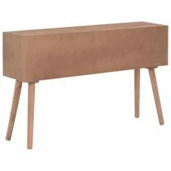 VidaXL Table console avec 8 tiroirs 120 x 30 x 76 cm Bois de pin massif 11 VidaXL Table console avec 8 tiroirs 120 x 30 x 76 cm Bois de pin massif -Buffets & bahuts Soldes image 6 247382