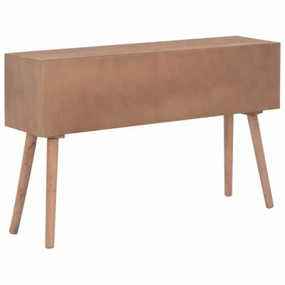 VidaXL Table console avec 8 tiroirs 120 x 30 x 76 cm Bois de pin massif 6 VidaXL Table console avec 8 tiroirs 120 x 30 x 76 cm Bois de pin massif – Image 6