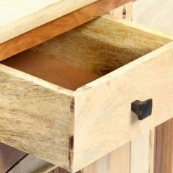 VidaXL Armoire latérale 60 x 30 x 75 cm Bois de récupération massif -Buffets & bahuts Soldes image 6 282730