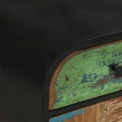 VidaXL Buffet Bois de récupération solide 140 x 35 x 76 cm -Buffets & bahuts Soldes image 6 282885