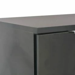 VidaXL Buffet Noir brillant 107 x 35 x 76 cm 11 VidaXL Buffet Noir brillant 107 x 35 x 76 cm -Buffets & bahuts Soldes image 6 283719