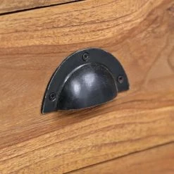 VidaXL Armoire latérale 60 x 30 x 60 cm Teck solide -Buffets & bahuts Soldes image 6 285311