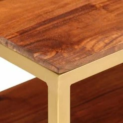 VidaXL Buffet 90x30x45 cm Bois d'acacia massif -Buffets & bahuts Soldes image 6 286176