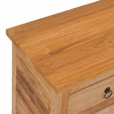 VidaXL Buffet 78x35x80 cm Bois de teck massif 6 VidaXL Buffet 78x35x80 cm Bois de teck massif – Image 6