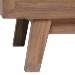 VidaXL Buffet 100x30x68 cm Bois de teck massif -Buffets & bahuts Soldes image 6 287738