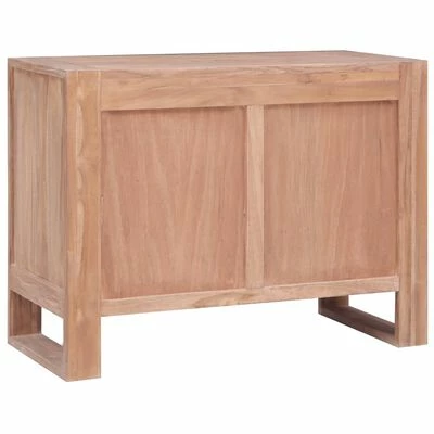 VidaXL Buffet 80x35x60 cm Bois de teck massif 6 VidaXL Buffet 80x35x60 cm Bois de teck massif – Image 6
