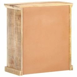 VidaXL Buffet 65x32x70 cm Bois de manguier massif et canne naturelle -Buffets & bahuts Soldes image 6 289086