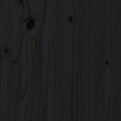 VidaXL Buffets 2 pcs Noir 70x35x80 cm Bois massif de pin -Buffets & bahuts Soldes image 6 3114068