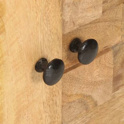 VidaXL Buffet 60x35x70 cm Bois de manguier massif 6 VidaXL Buffet 60x35x70 cm Bois de manguier massif – Image 6