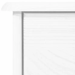 VidaXL Buffet 7 tiroirs Blanc 113x35x73 cm Bois de pin massif -Buffets & bahuts Soldes image 6 337030