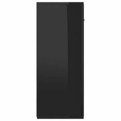 VidaXL Buffet Noir brillant 105x30x75 cm Aggloméré -Buffets & bahuts Soldes image 6 800700