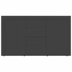 VidaXL Buffet Gris 120x36x69 cm Aggloméré -Buffets & bahuts Soldes image 6 801843
