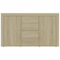 VidaXL Buffet Chêne sonoma 120x36x69 cm Aggloméré -Buffets & bahuts Soldes image 6 801844