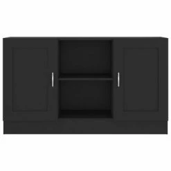 VidaXL Buffet Noir 120x30,5x70 cm Aggloméré -Buffets & bahuts Soldes image 6 802778
